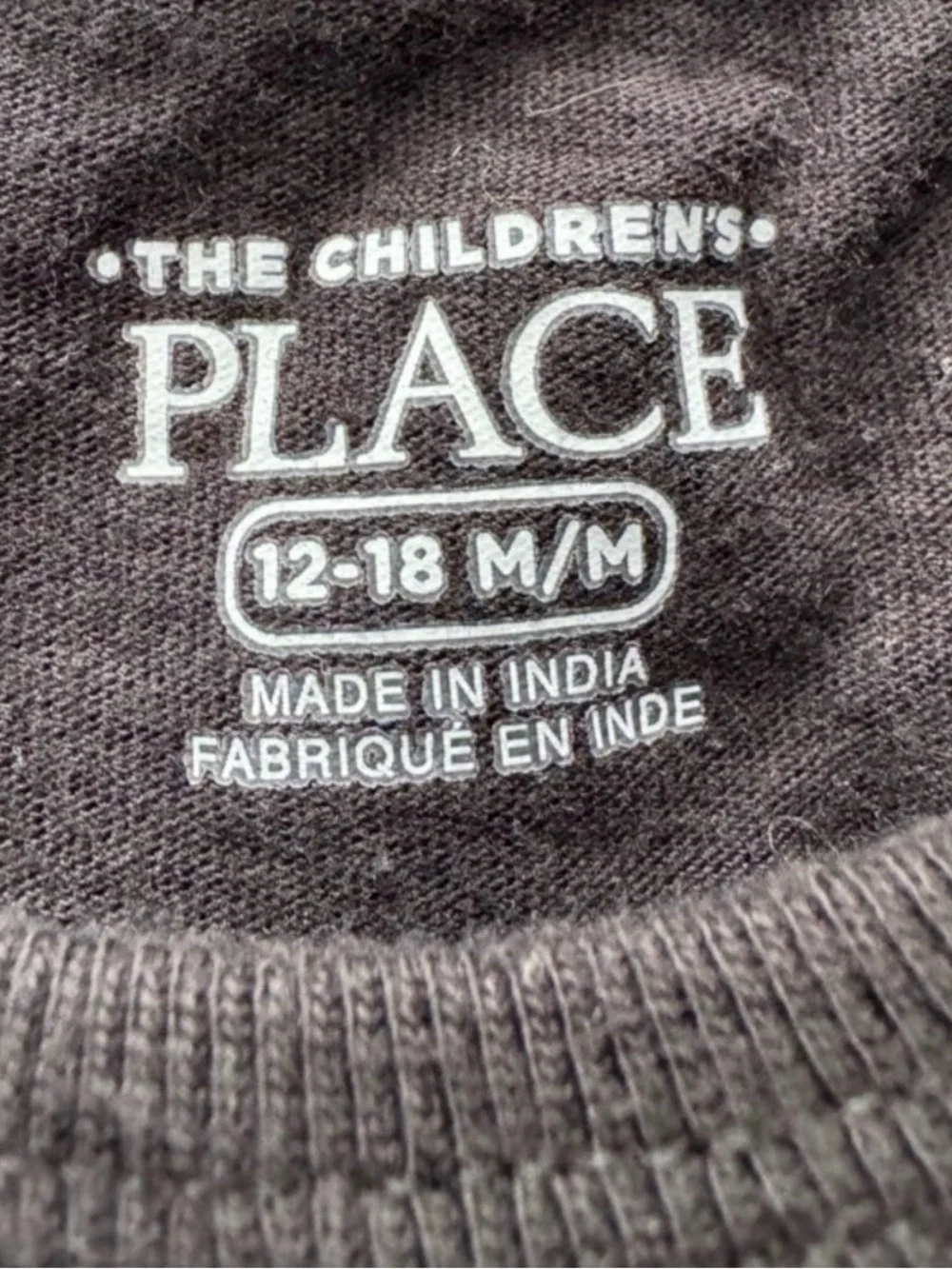 The Children’s Place Raised By An Awesome Mama Graphic Tee 12-18M Black